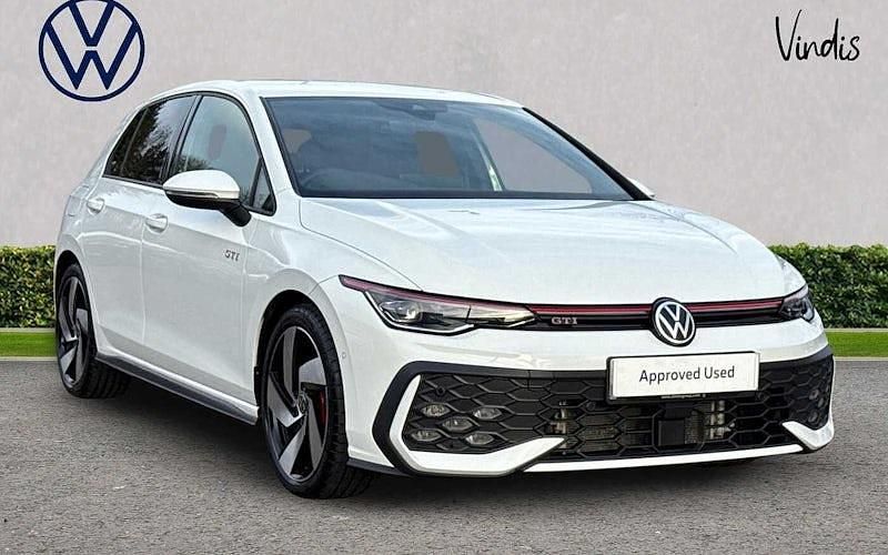 White Used 2025 VW Golf VIII GTI Hatchback | £34,944 (A bit pricey) - Image 1/4