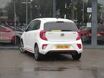 Used Kia Picanto GT-Line 2018 White Hatchback