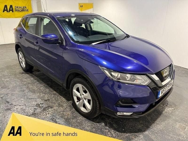 Blue Used 2017 Nissan Qashqai Acenta SUV | £8,190 (Good price) - Image 1/3