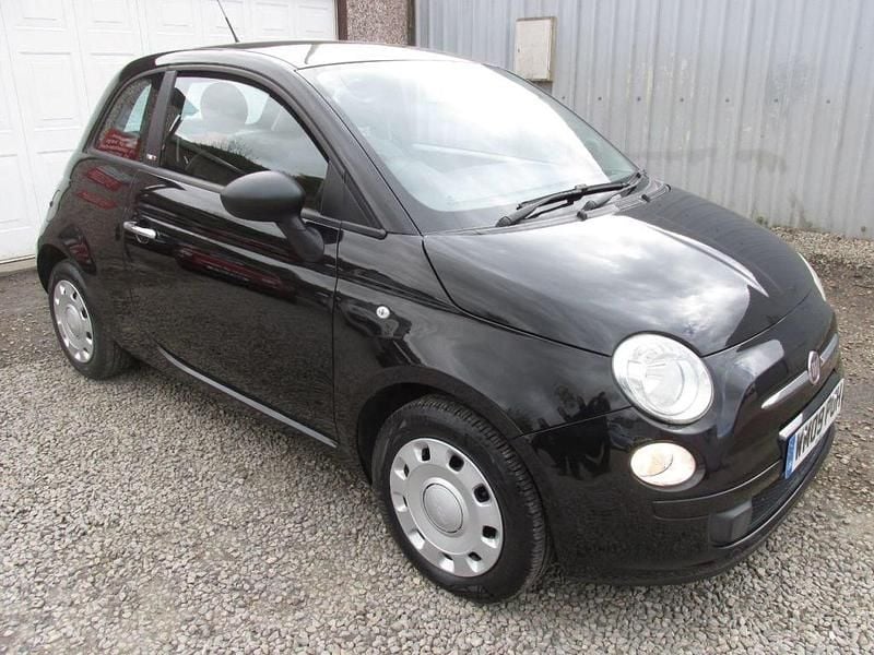 Black Used 2009 Fiat 500 Pop Hatchback | £2,690 (Fair price) - Image 1/4