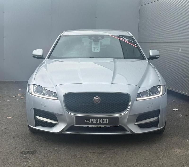 Grey Used 2019 Jaguar XF R-Sport Sedan | £14,495 (Fair price) - Image 1/4