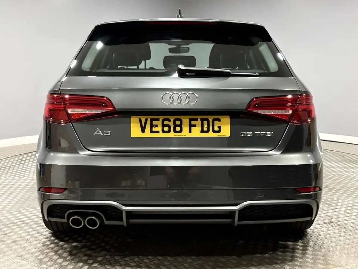 Used Audi A3 Sportback S-Line 150 HP (110 kW) 2018 Grey Hatchback