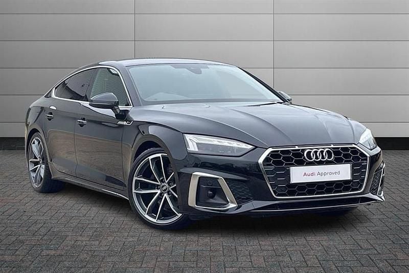 Used Audi A5 S-Line 163 HP (119 kW) 2023 Mythos black Coupe