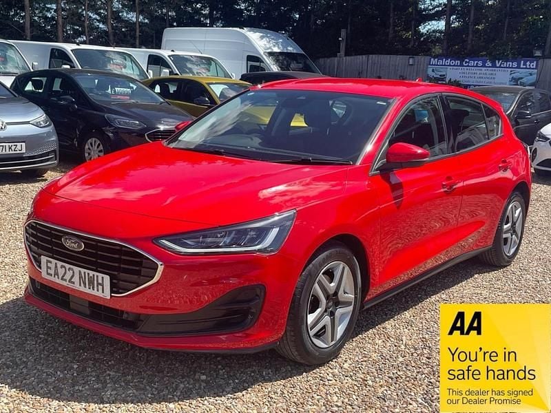 Red Used 2022 Ford Focus Trend Hatchback | £13,450 (Fair price) - Image 1/4