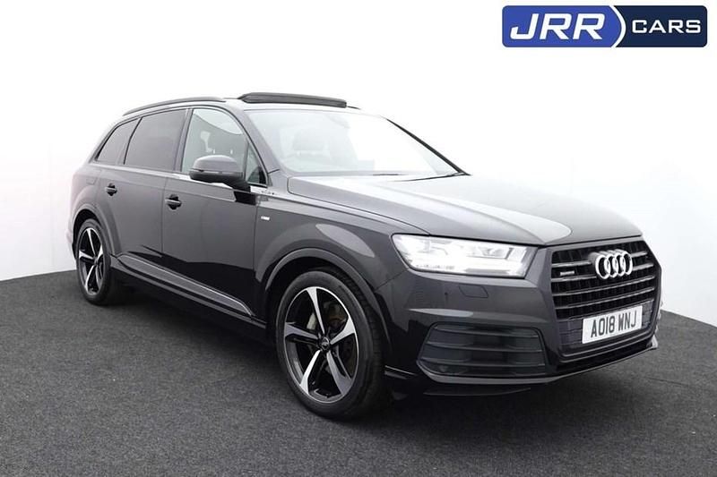 Black Used 2018 Audi Q7 Black Edition SUV | £29,999 (Fair price) - Image 1/1
