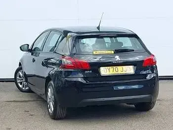 Used Peugeot 308 Active 131 HP (96 kW) 2020 Black Hatchback