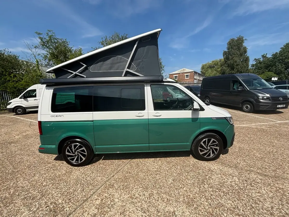 Used VW California California 2022 Green Van
