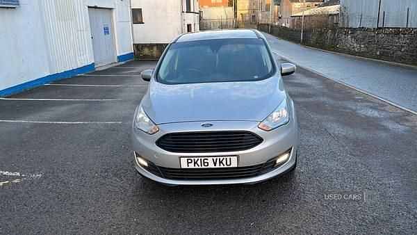 Used Ford Grand C-Max Zetec 120 HP (88 kW) 2016 Silver MPV