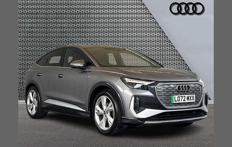 Used Audi Q4 Sportback e-tron S-Line 125 kW (170 HP) 2022 Grey SUV