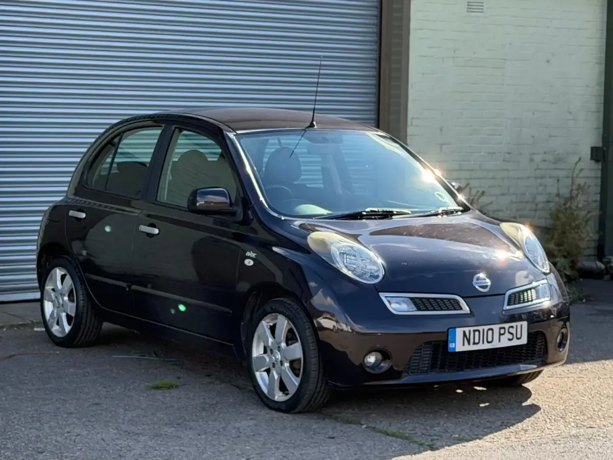 Used Nissan Micra N-TEC 80 HP (58 kW) 2010 Black Hatchback