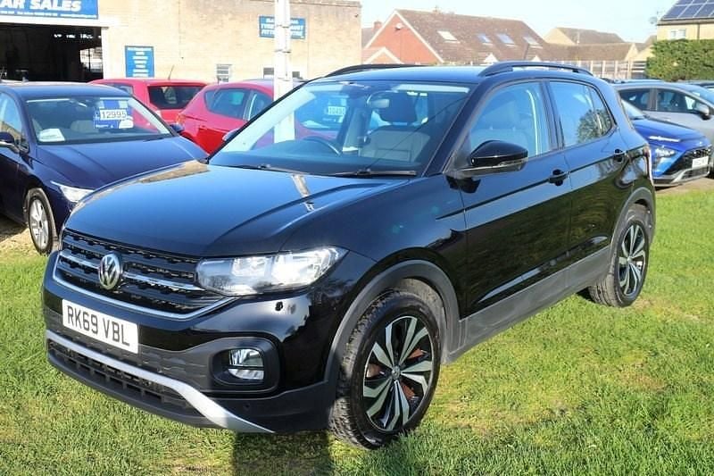 Used VW T-Cross SE 115 HP (84 kW) 2019 Black SUV