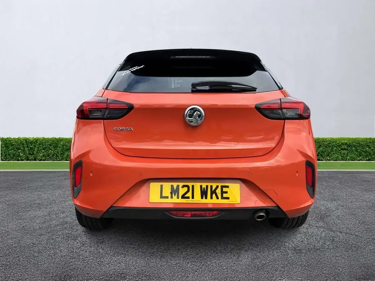 Used Vauxhall Corsa SRi 2021 Orange Hatchback