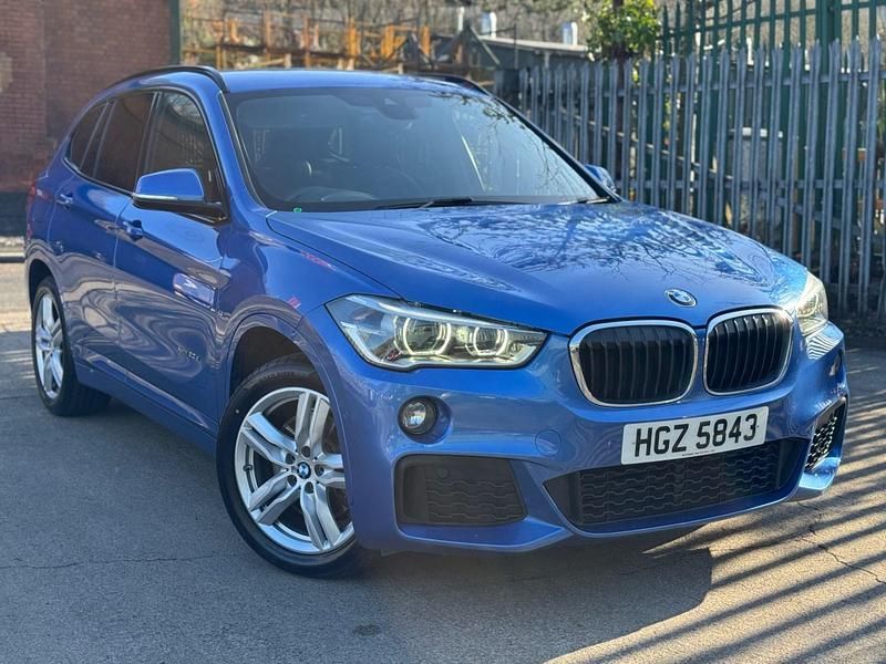 Used BMW X1 M Sport 190 HP (139 kW) 2017 Blue SUV