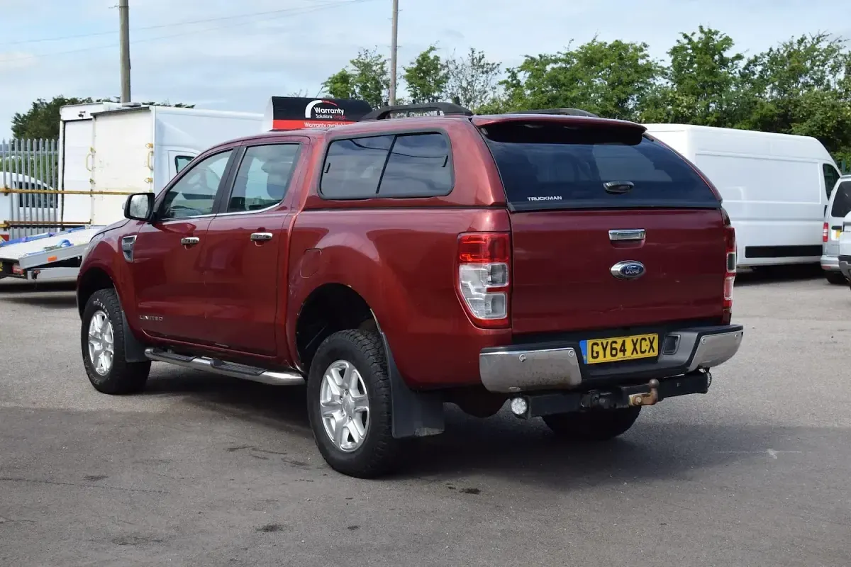 Used Ford Ranger Limited 200 HP (147 kW) 2014 Red Pickup