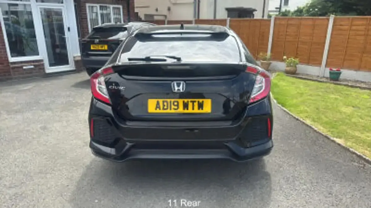 Used Honda Civic SR 2019 Black Hatchback