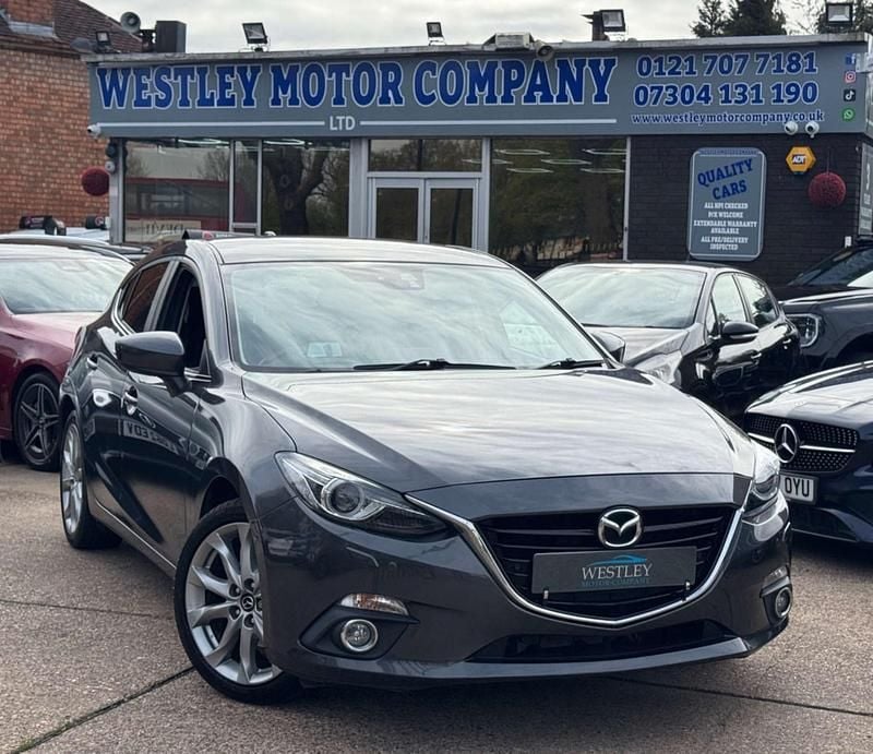 Begagnad Mazda 3 Inclusive 120 HK (88 kW) 2014 Grå Halvkombi