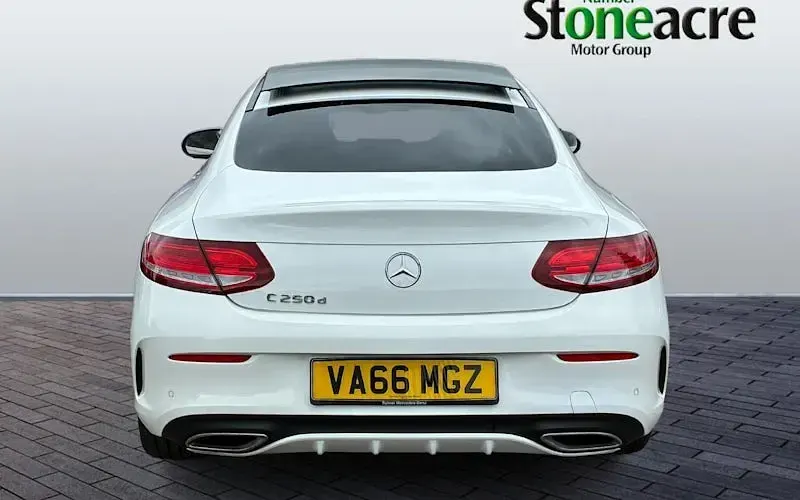 Used Mercedes C250 AMG line 204 HP (150 kW) 2018 Coupe