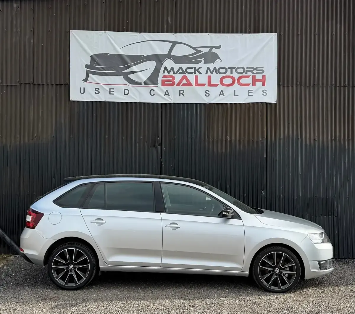 Used Skoda Rapid Sport 110 HP (80 kW) 2016 Silver Hatchback