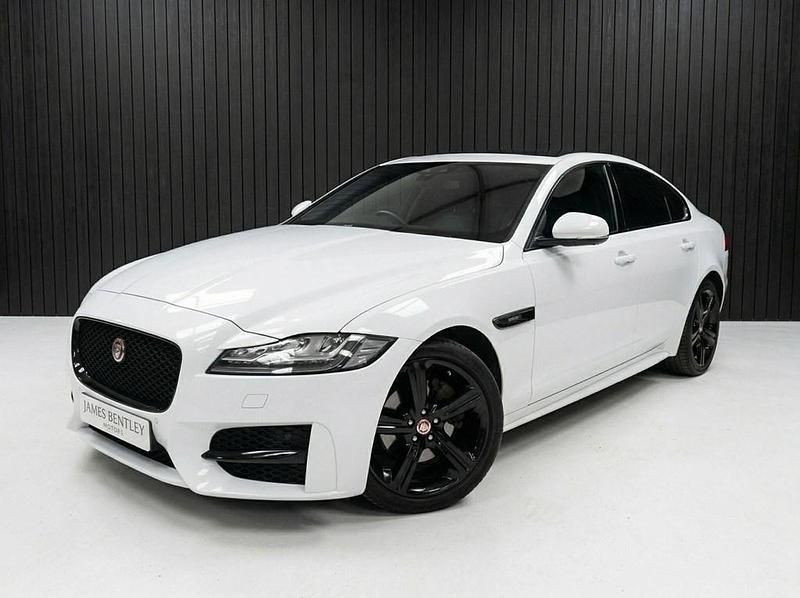 Used Jaguar XF R-Sport 2017 White Sedan