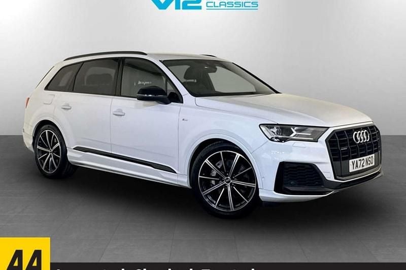 White Used 2023 Audi Q7 Black Edition SUV | £40,795 (Super price) - Image 1/1