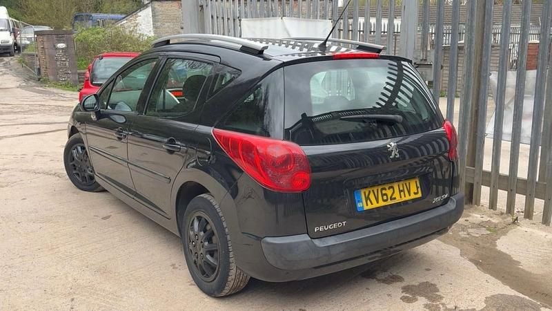 Used Peugeot 207 Active 2012 Black Estate