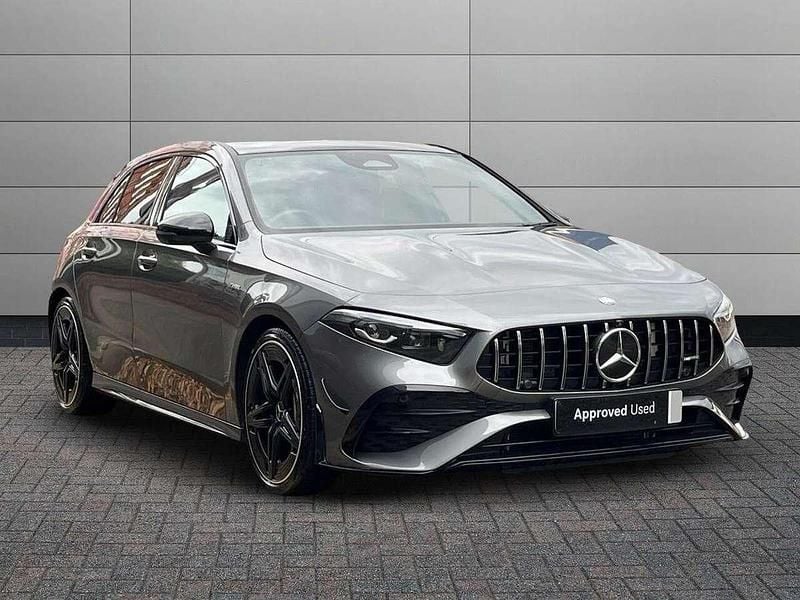 Grey Used 2024 Mercedes A35 AMG Premium Plus Hatchback | £36,977 (Fair price) - Image 1/4