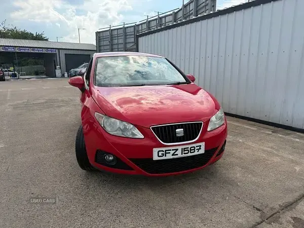 Used Seat Ibiza Sport 85 HP (62 kW) 2010 Red Hatchback