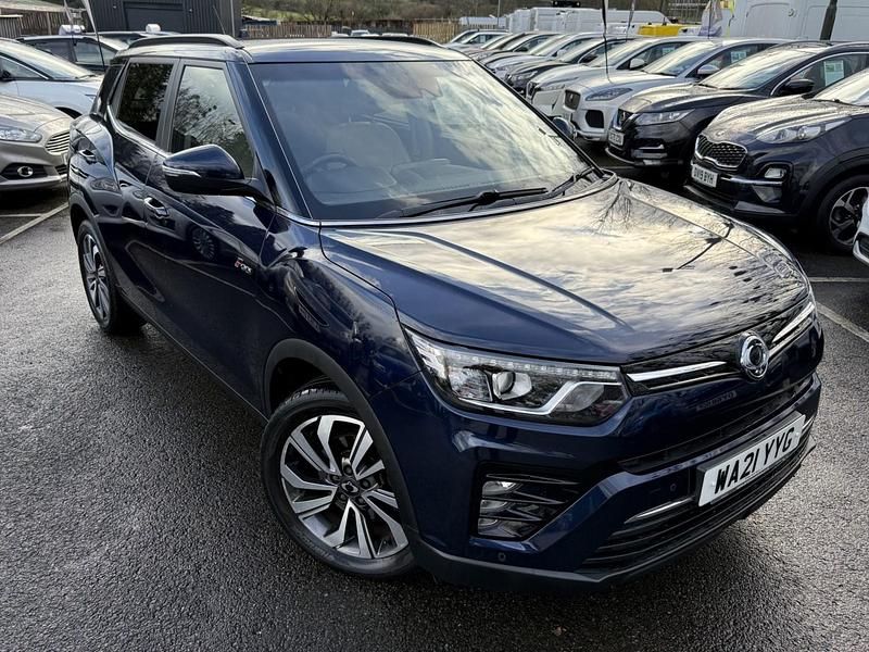 Used Ssangyong (KGM) Tivoli 163 HP (119 kW) 2021 Blue SUV