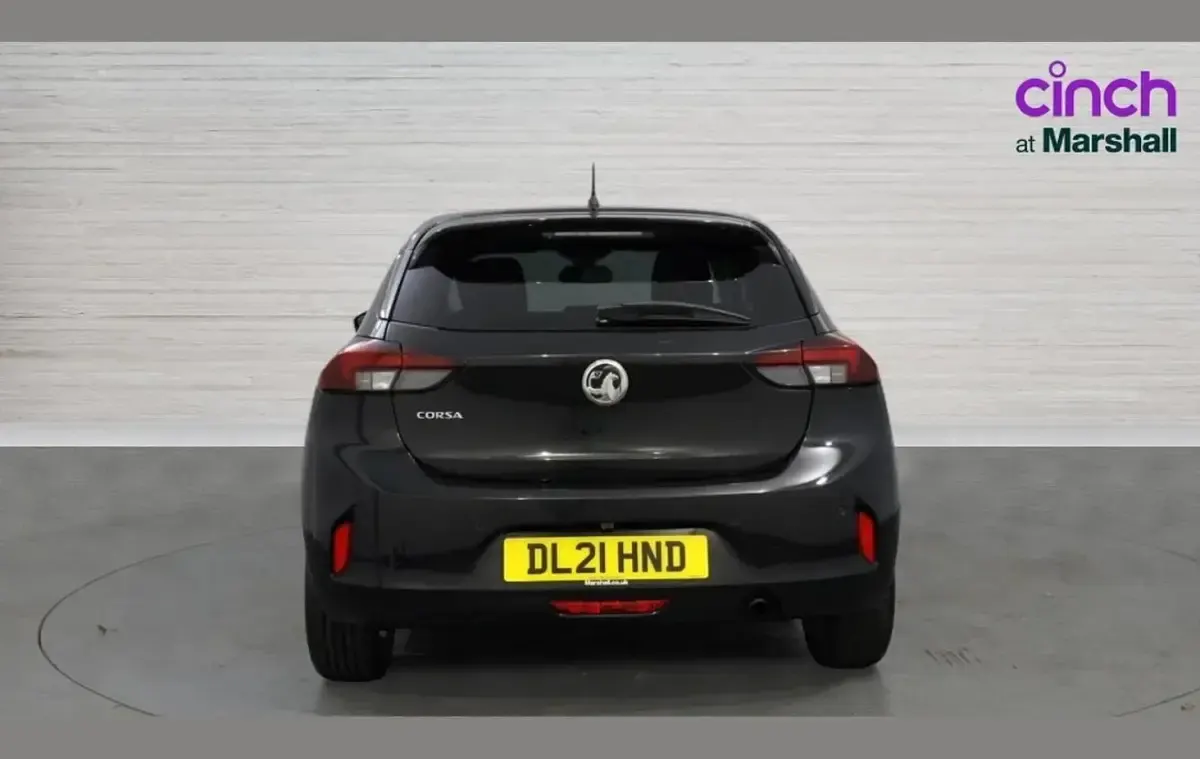 Used Vauxhall Corsa Elite 75 HP (55 kW) 2021 Black Hatchback