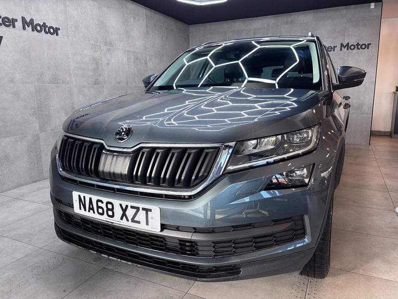 Used Skoda Kodiaq SE L 190 HP (139 kW) 2018 Grey SUV