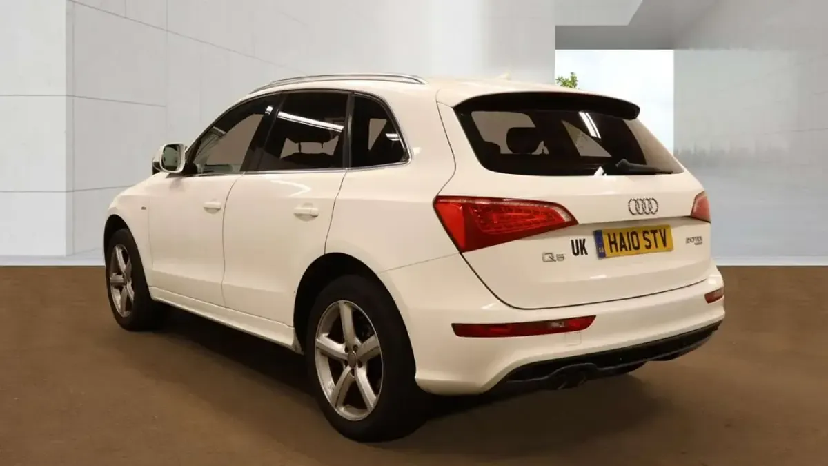 Used Audi Q5 S-Line 170 HP (125 kW) 2010 White SUV