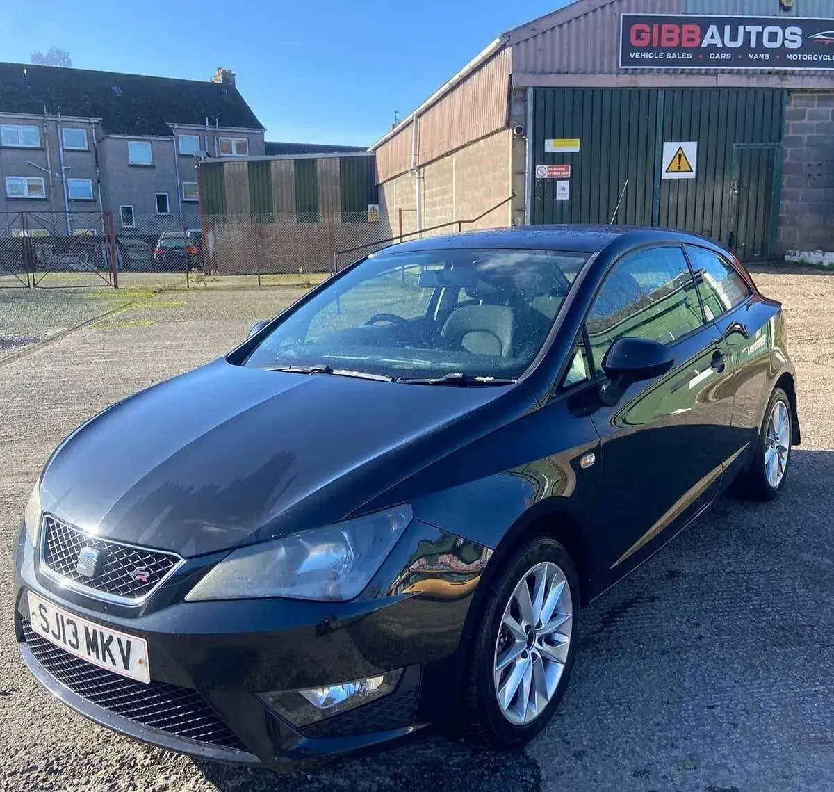 Used Seat Ibiza FR 105 HP (77 kW) 2013 Black Hatchback