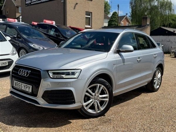 Silver Used 2015 Audi Q3 S-Line SUV | £11,995 (A bit pricey) - Image 1/1