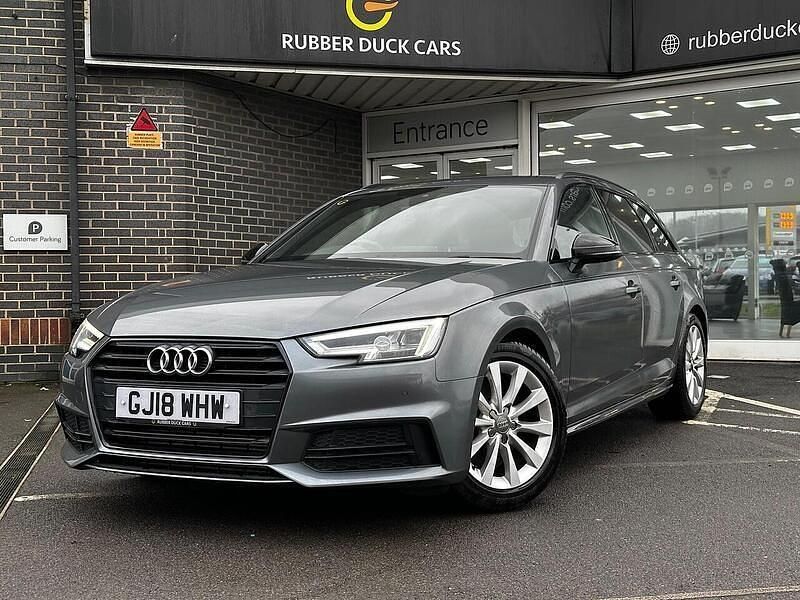 Used Audi A4 Black Edition 190 HP (139 kW) 2018 Grey Estate