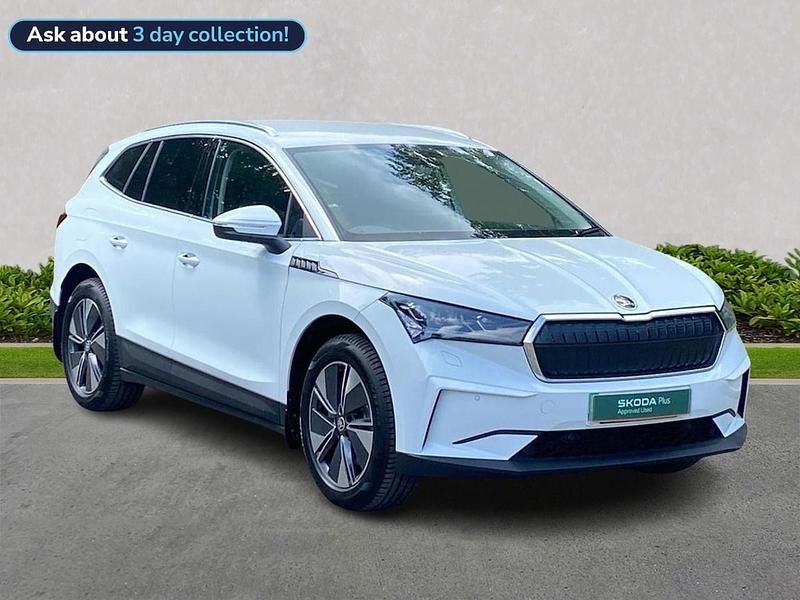 White Used 2025 Skoda Enyaq iV SUV | £30,795 - Image 1/4