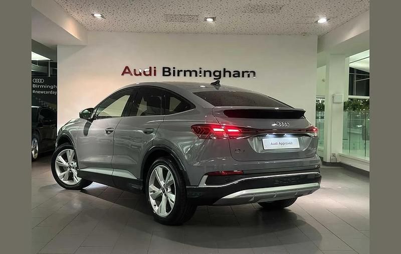 New Audi Q4 Sportback e-tron S-Line 150 kW (204 HP) 2025 Grey SUV
