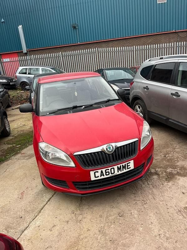 Used Skoda Fabia 2011 Red Hatchback