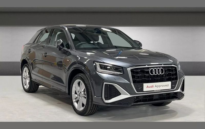 Grey Used 2022 Audi Q2 S-Line SUV | £30,595 - Image 1/4