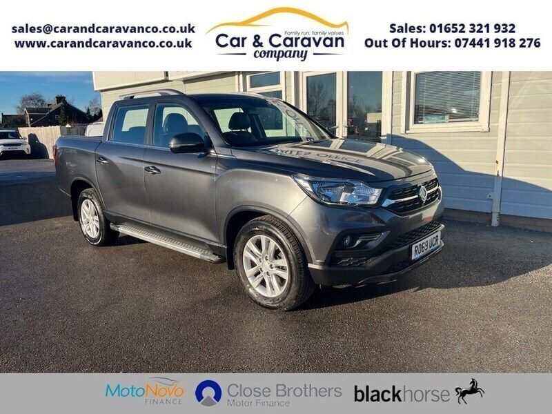 Grey Used 2019 Ssangyong Musso Pickup | £10,950 (Fair price) - Image 1/4