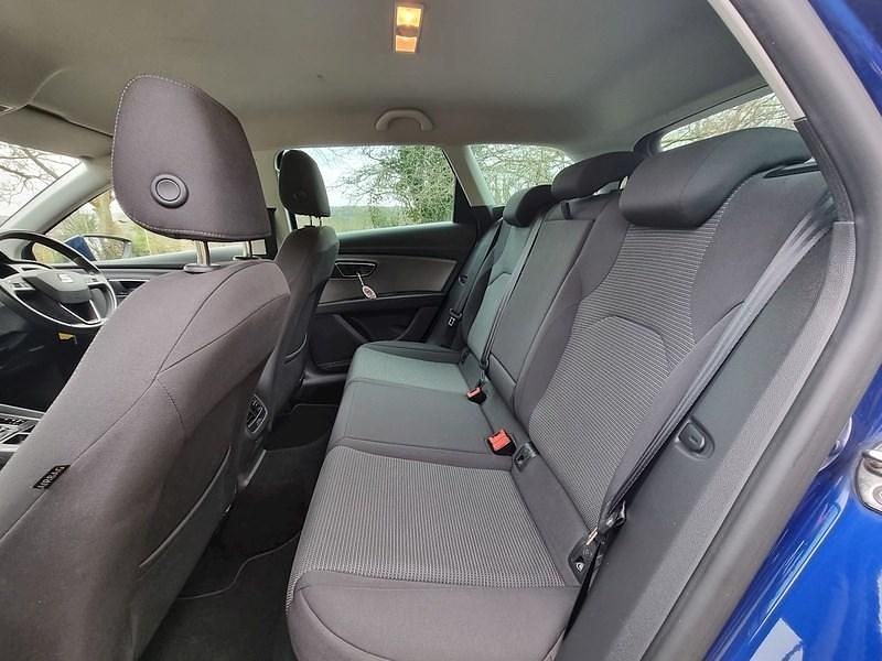Second-hand Seat Leon SE Dynamic 115 CP (84 kW) 2018 Albastru Break