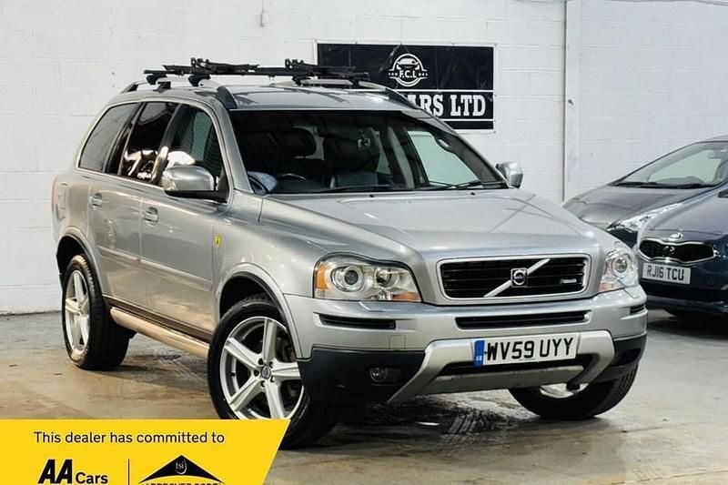 Used Volvo XC90 R-Design 182 HP (133 kW) 2009 Silver SUV