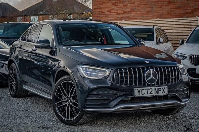 Used Mercedes GLC43 AMG Premium Plus 390 HP (286 kW) 2022 Black Coupe