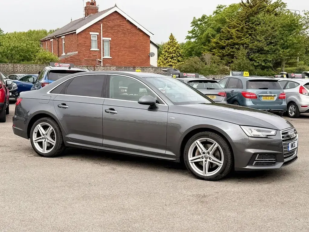 Used Audi A4 S-Line 218 HP (160 kW) 2016 Grey Sedan