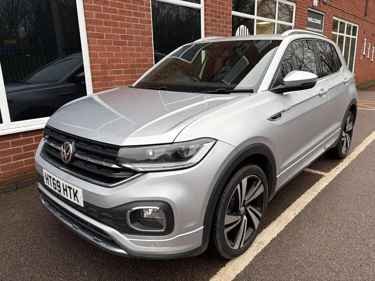 Used VW T-Cross R-line 115 HP (84 kW) 2020 Silver SUV