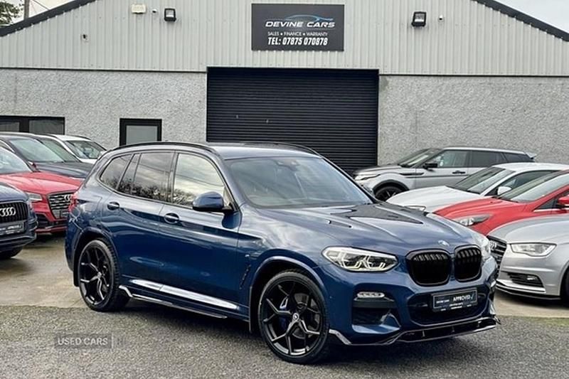 Blue Used 2019 BMW X3 M Sport SUV | £19,995 (Expensive) - Image 1/1