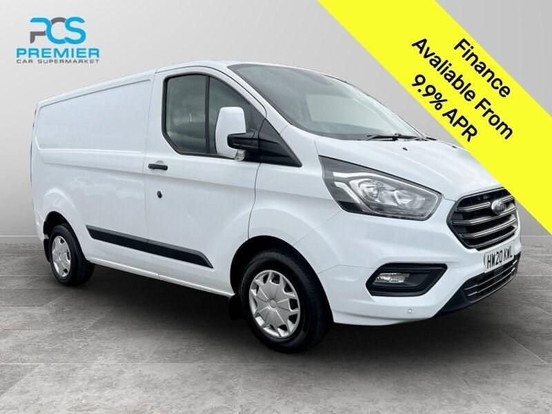 White Used 2020 Ford Transit Custom Trend Van | £9,600 (Super price) - Image 1/3