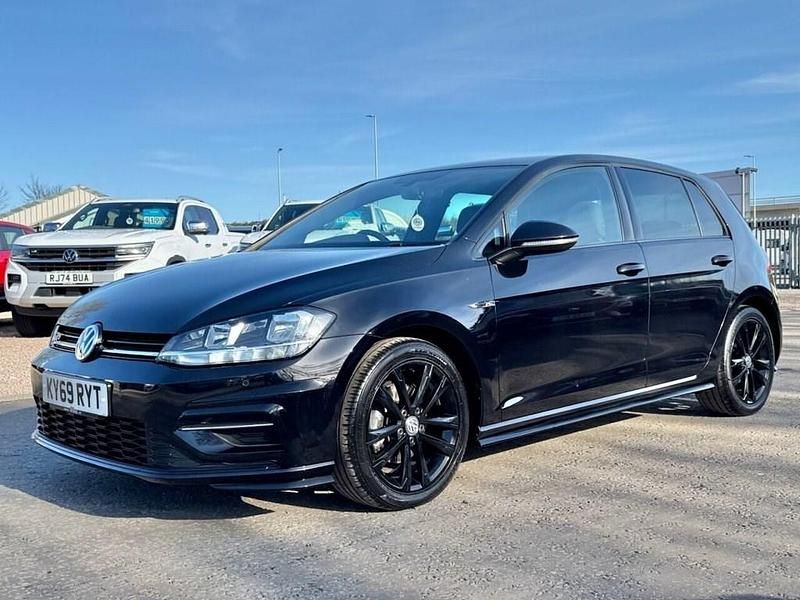 Używany VW Golf VII R-line 150 KM (110 kW) 2019 Czarny Hatchback