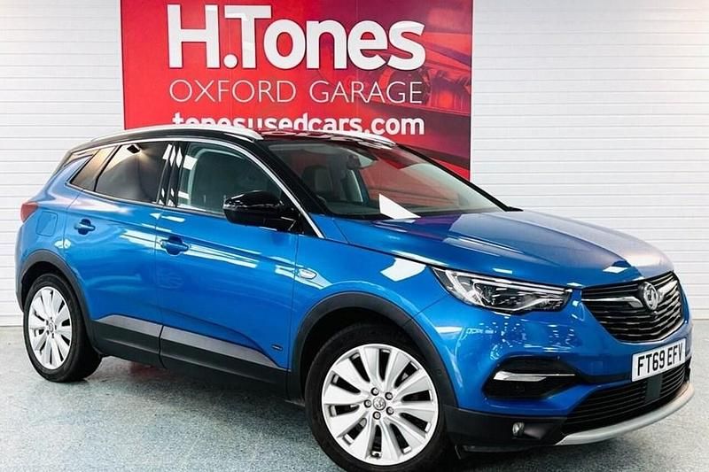 Used Vauxhall Grandland X Ultimate 300 HP (220 kW) 2020 Blue SUV