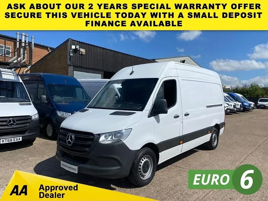 Begagnad Mercedes Sprinter 140 HK (102 kW) 2019 Vit Van