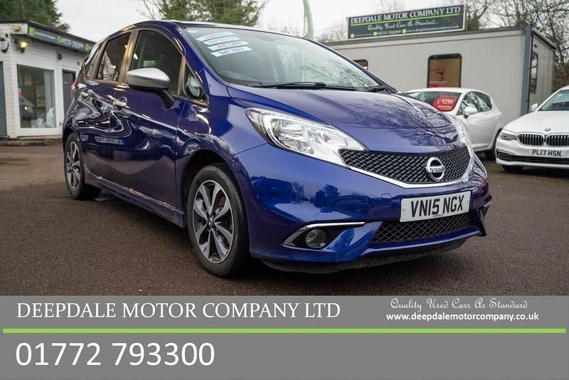 Blue Used 2015 Nissan Note N-TEC Hatchback | £5,690 (Fair price) - Image 1/4